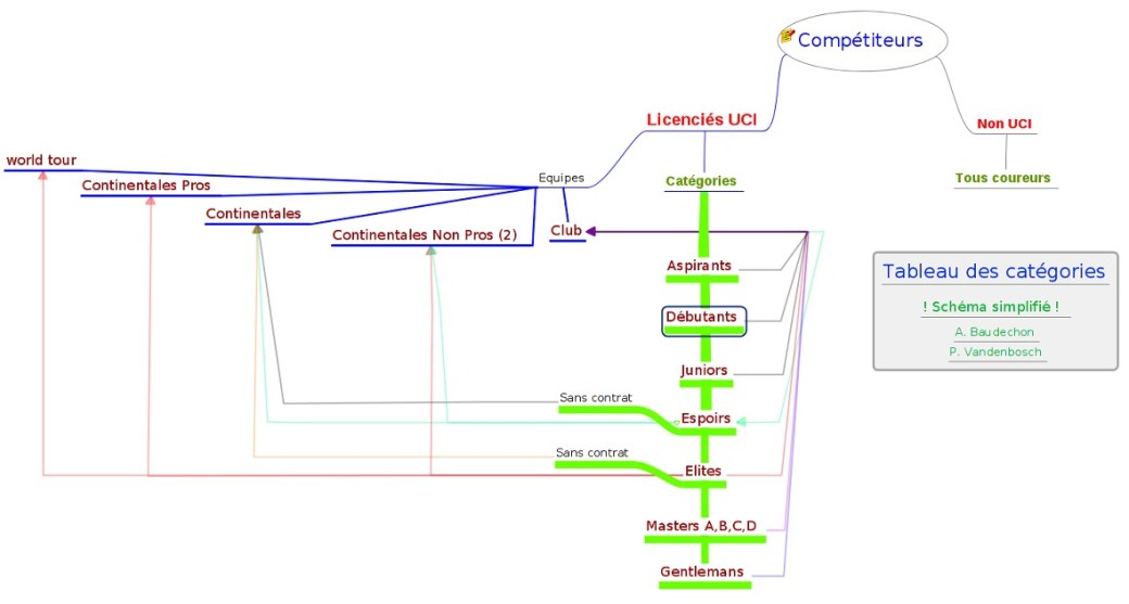 Schéma catégories colmpétiteurs