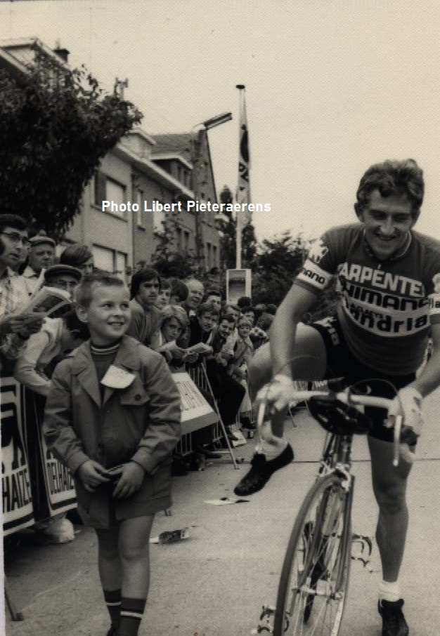 Critérium des As Fredy Maertens et Pascal Pieterarens et Claudy Criqiuelion..