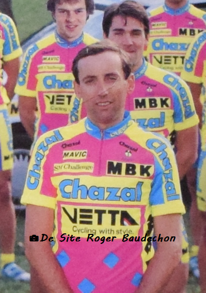 Photo Presse Tour D’Espagne 84 – Eric Caritoux – Futur Vainqueur – Vintage Cyclisme